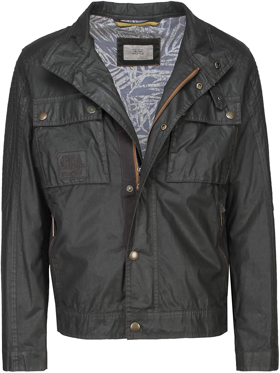 Bikerjacka  olive C152 Camel active