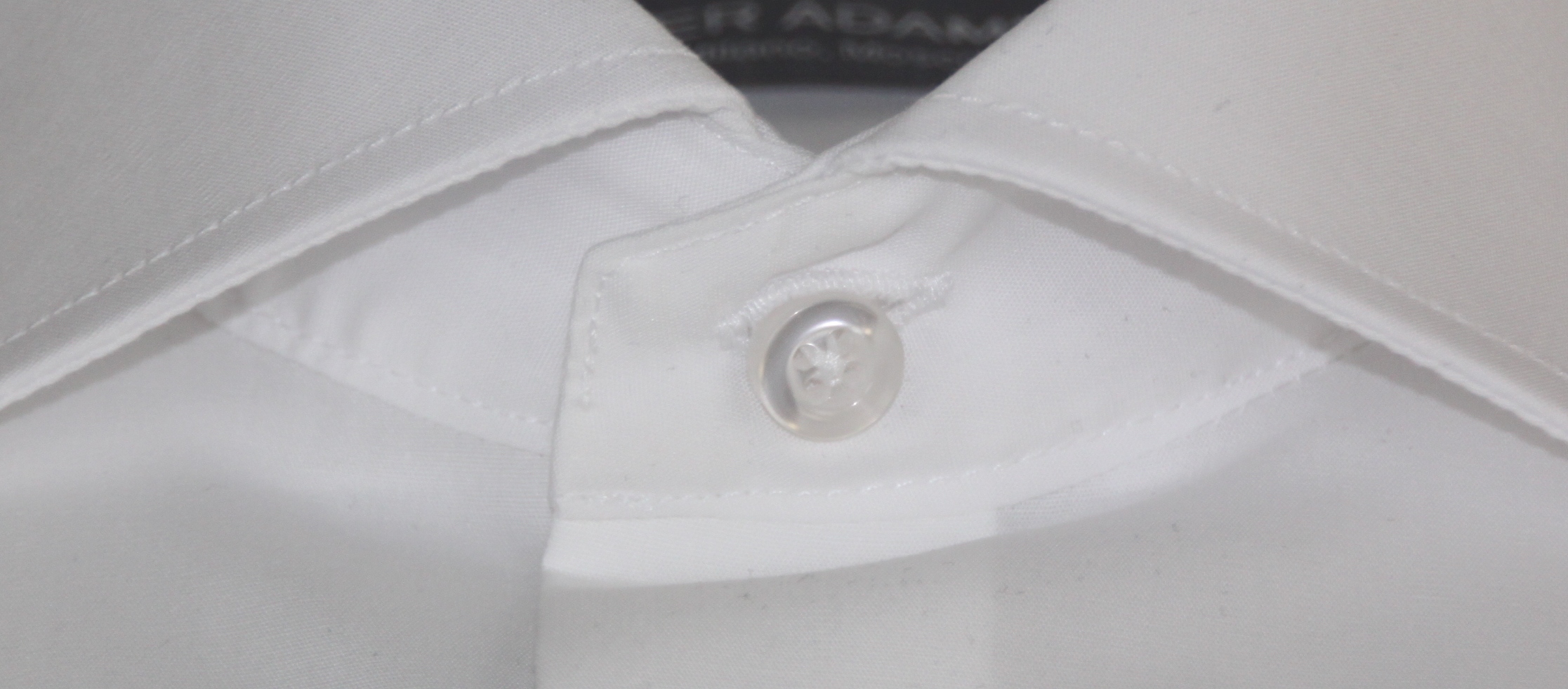Klassisk vit elegant skjorta från Peter Adams - 5