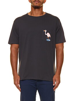T-shirt flamingo, Navy, från maxfort