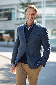 Blazer navy från Peter Adams