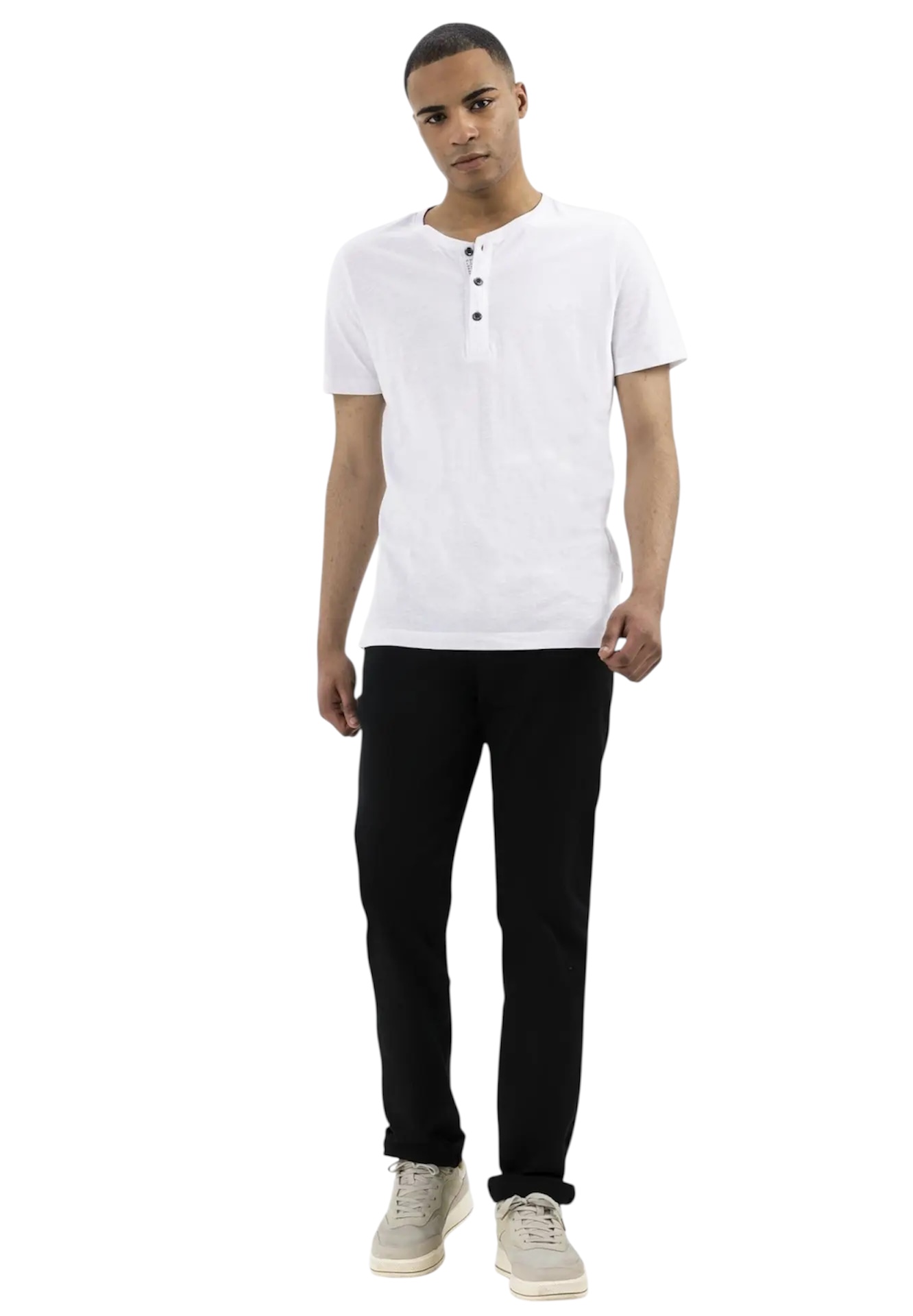 Jeans 5-Pocket ,svart. Regular Fit Houston från camel active  - 5