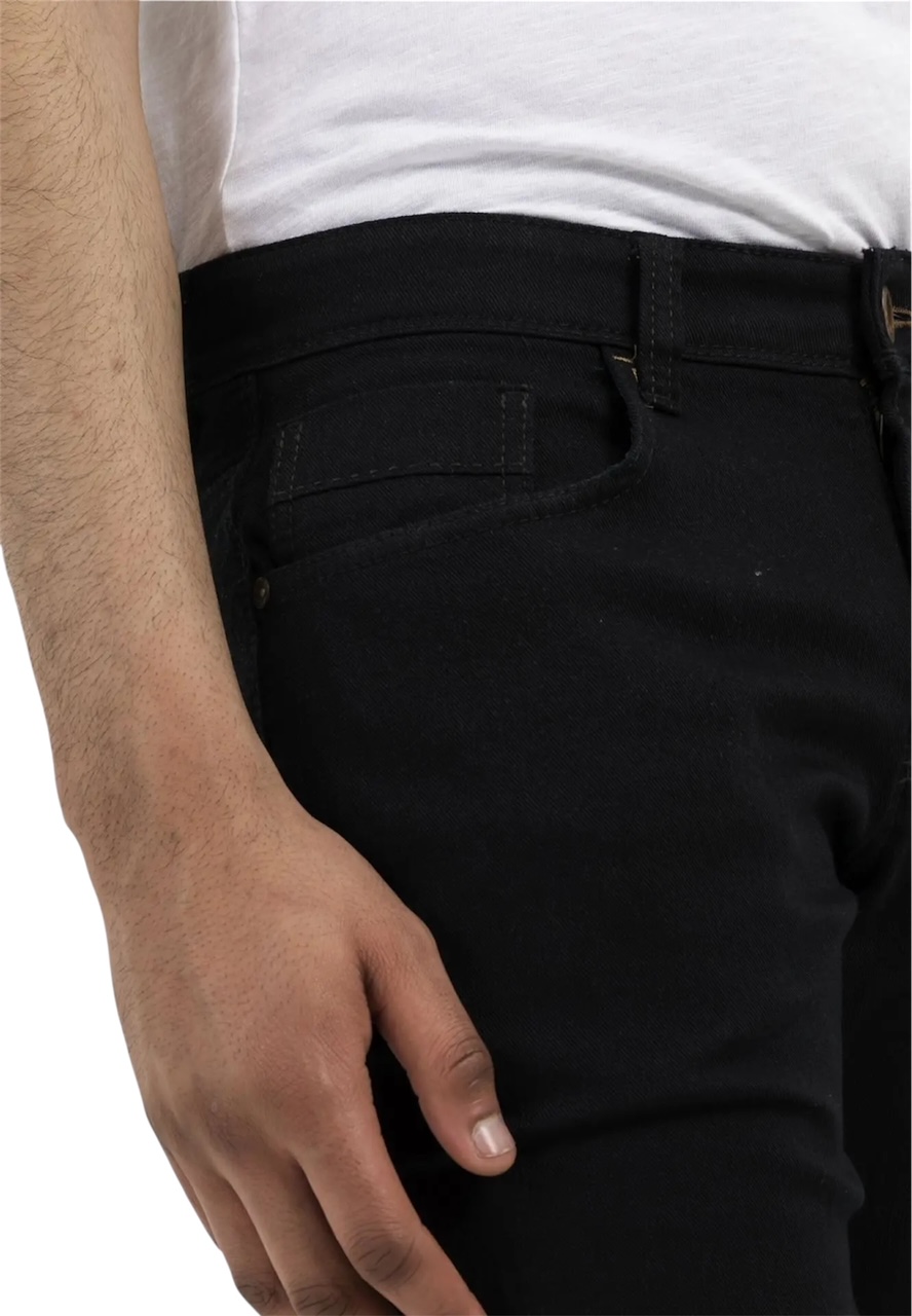 Jeans 5-Pocket ,svart. Regular Fit Houston från camel active  - 2