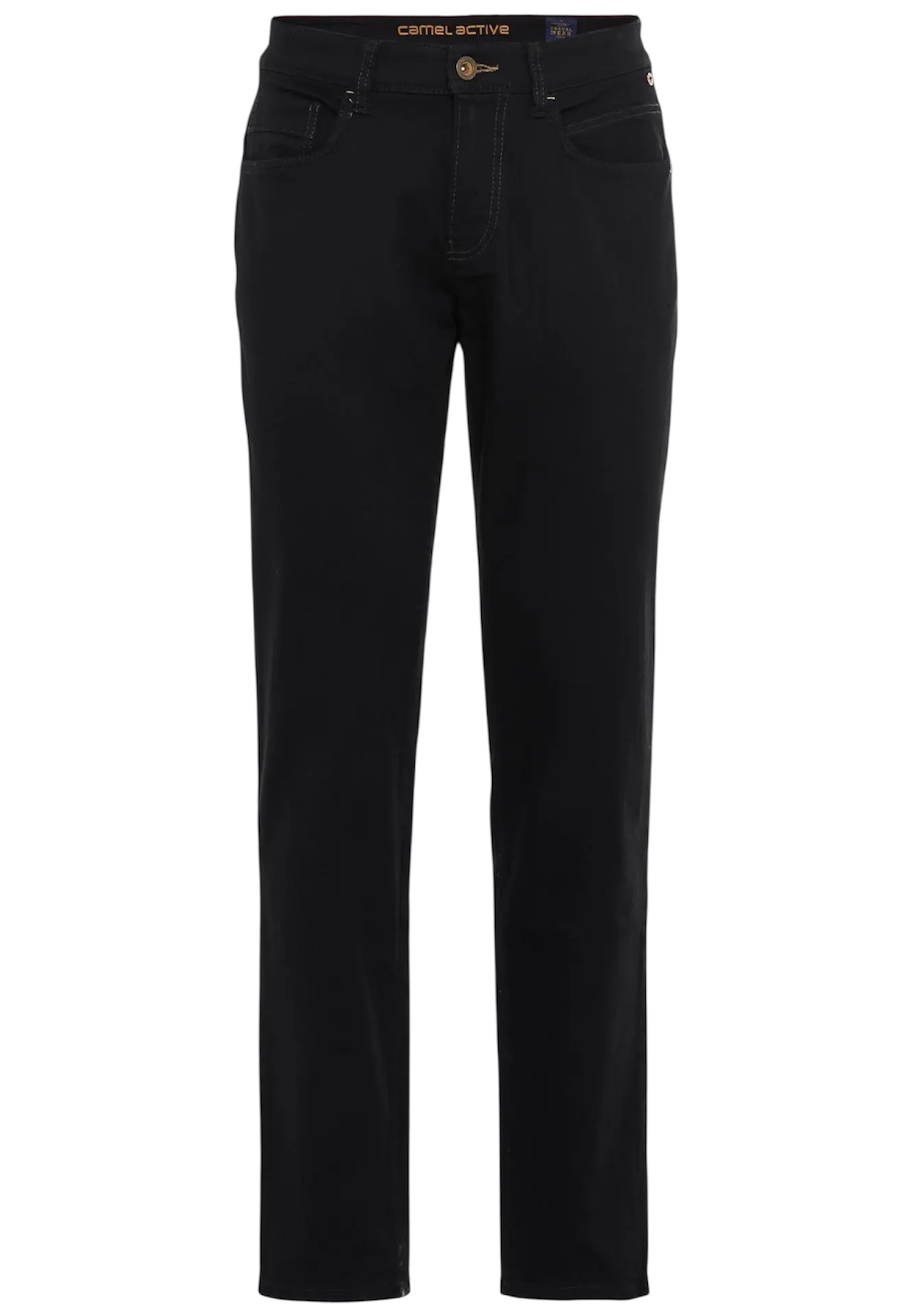 Jeans 5-Pocket ,svart. Regular Fit Houston från camel active  - 3