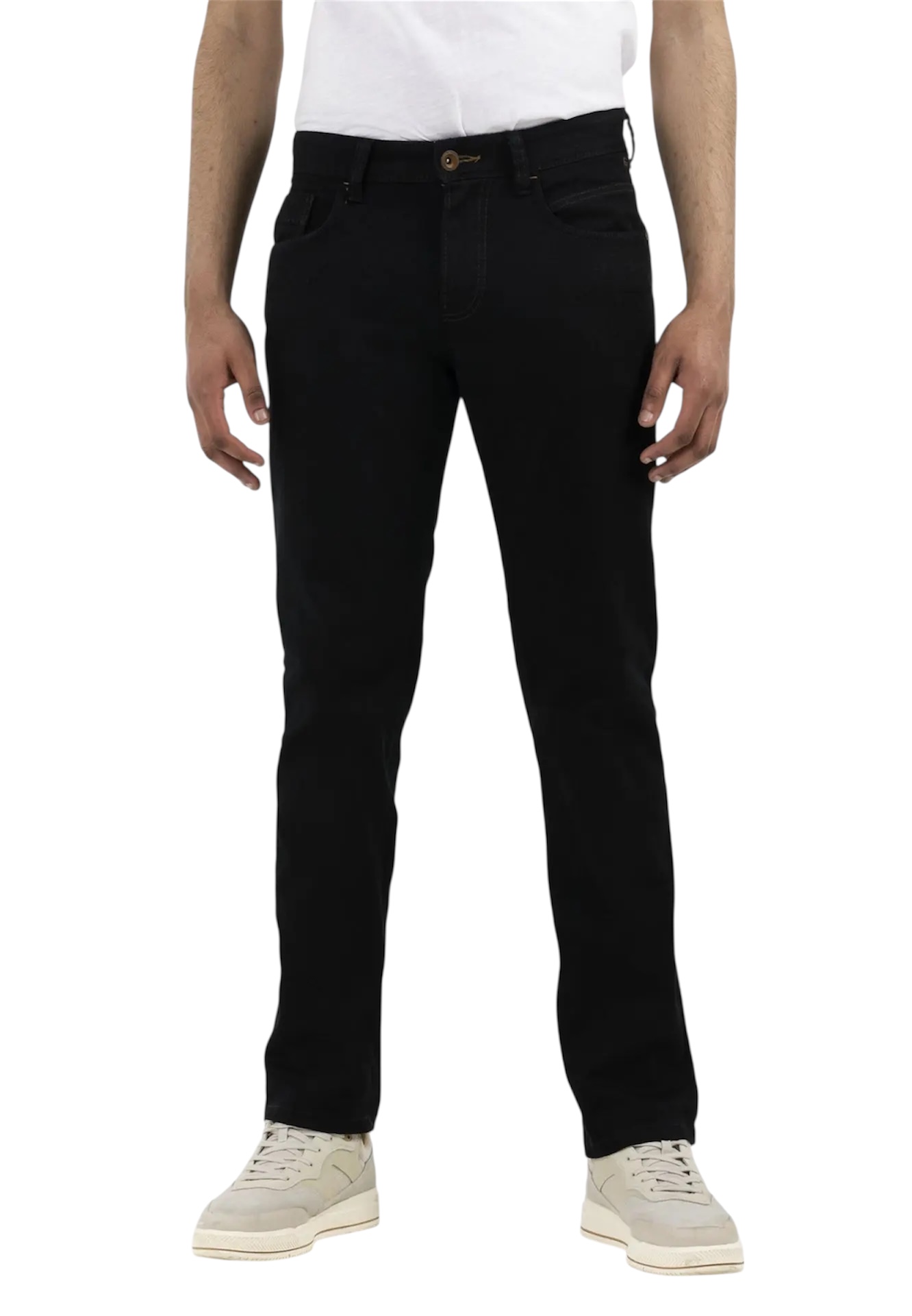 Jeans 5-Pocket ,svart. Regular Fit Houston från camel active  - 4