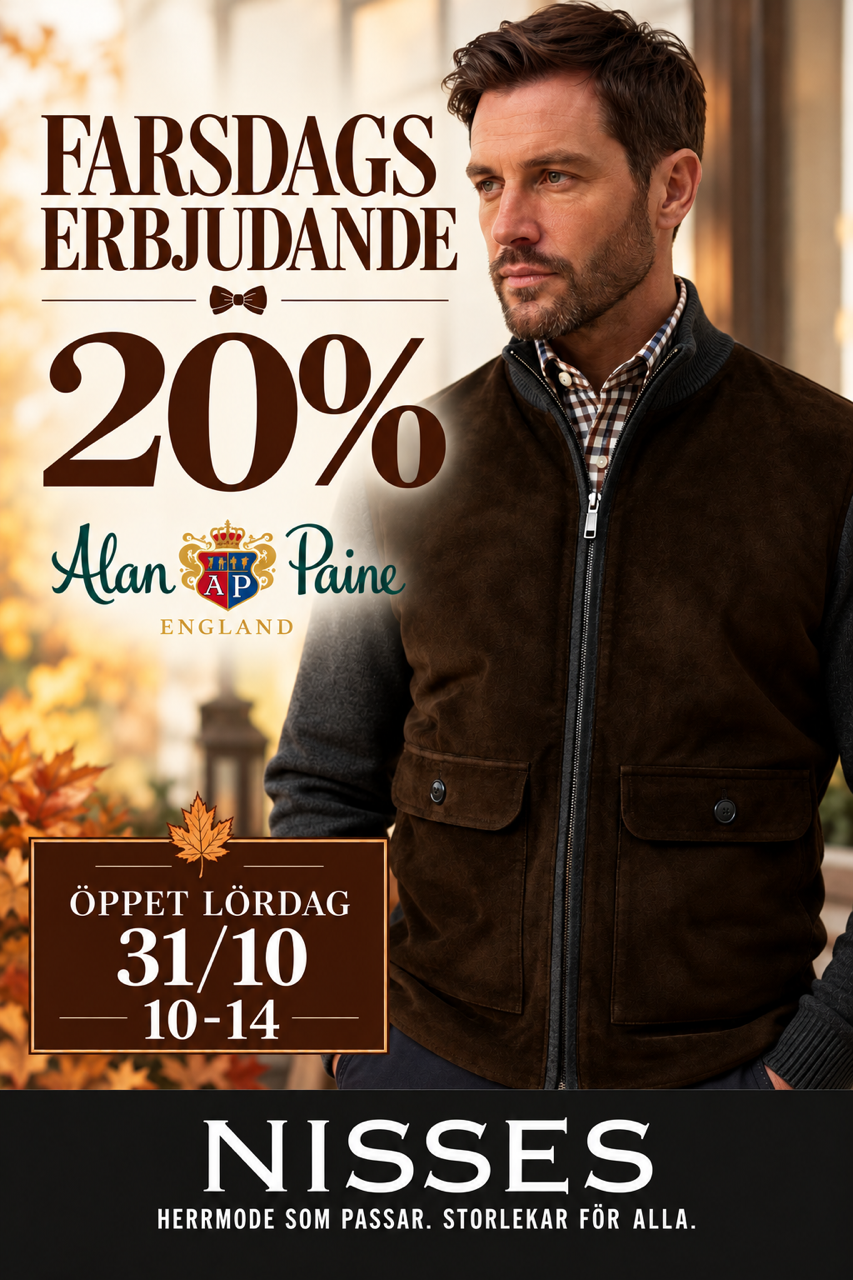20% på Alan Paine