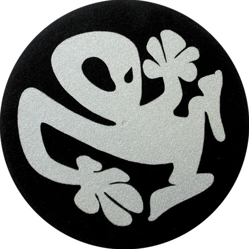 Slipmats Plastikman black/silver Twin pack