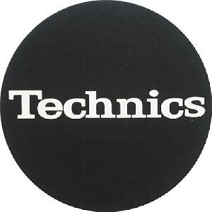 Slipmats Technics Logo white Twin pack
