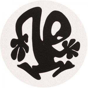 Slipmats Plastikman black/white Twin pack - 2