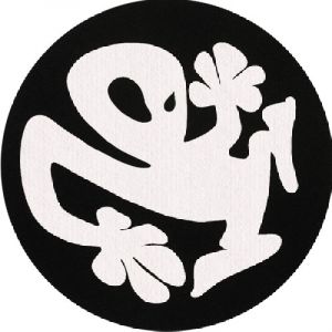Slipmats Plastikman black/white Twin pack