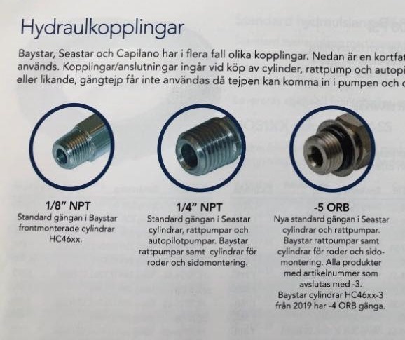 Slangkit till autopilot och baystar/seastar. - 4