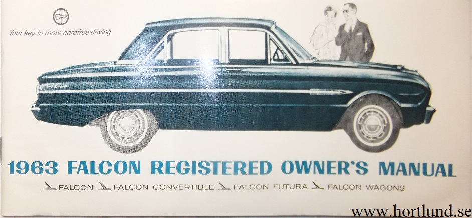 1963 Ford Falcon Owners Manual