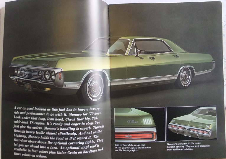 1970 Dodge Monaco Broschyr - 2
