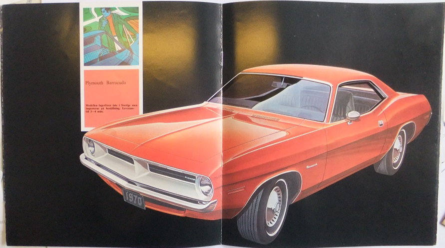1970 Dodge Plymouth Broschyr svensk - 2