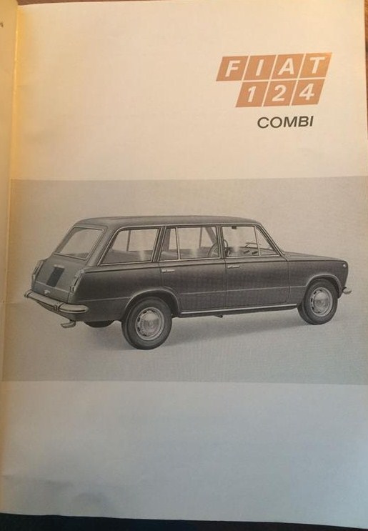 1971 Fiat 124 instruktionsbok svensk - 3