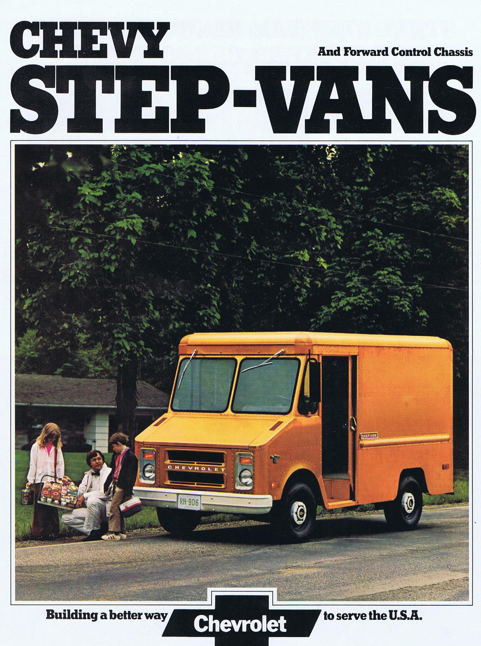 1974 Chevrolet Step Vans Broschyr