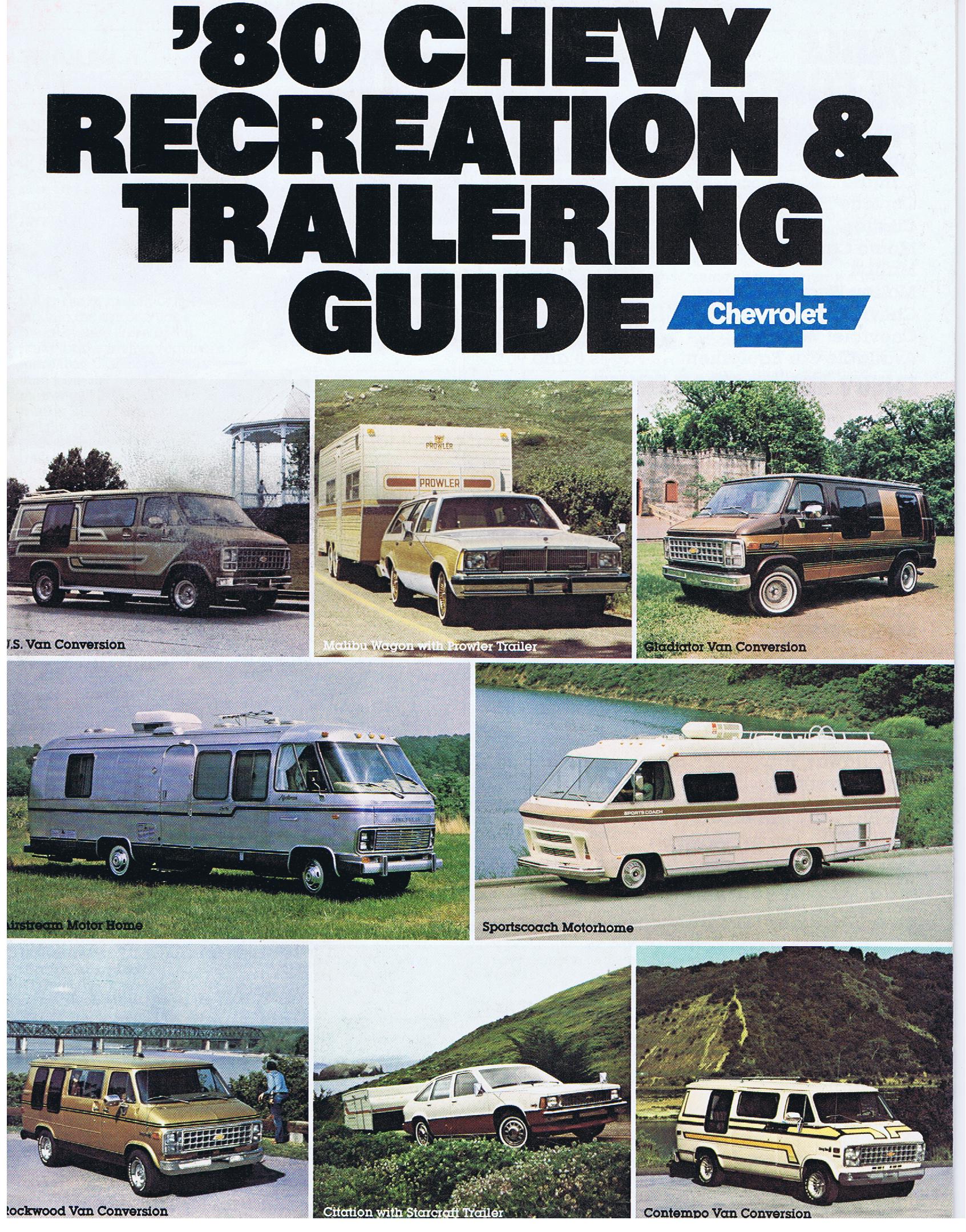 1980 Chevrolet Truck Recreation & Trailering Guide