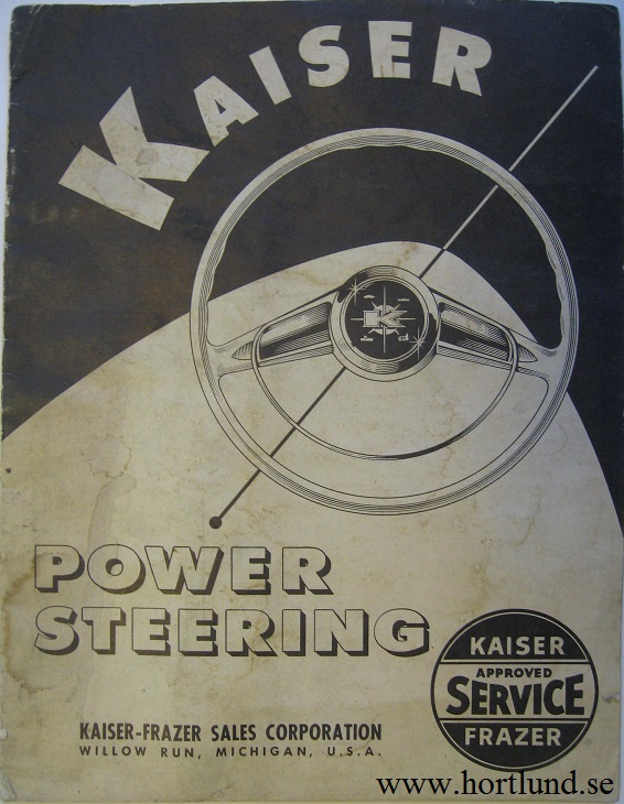 1953 Kaiser Power Steering Shop Manual