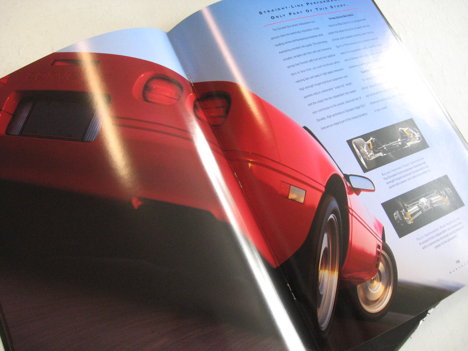 1994 Chevrolet Corvette Broschyr inkl Original kuvert - 3