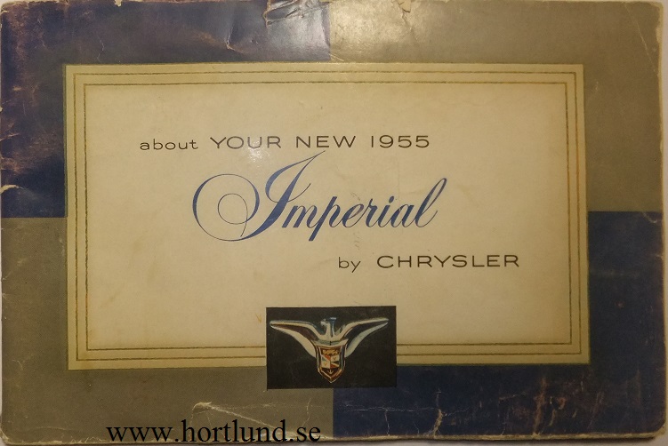 1955 Imperial Owners Manual
