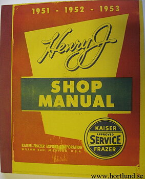 1951 - 1953 Henry J Shop Manual
