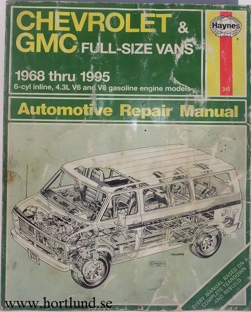 1968-1995 Chevrolet & GMC Full-Size Vans Repair Manual