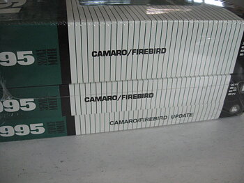 1995 Chevrolet Camaro & Pontiac Firebird Service Manual Set om 3 Böcker