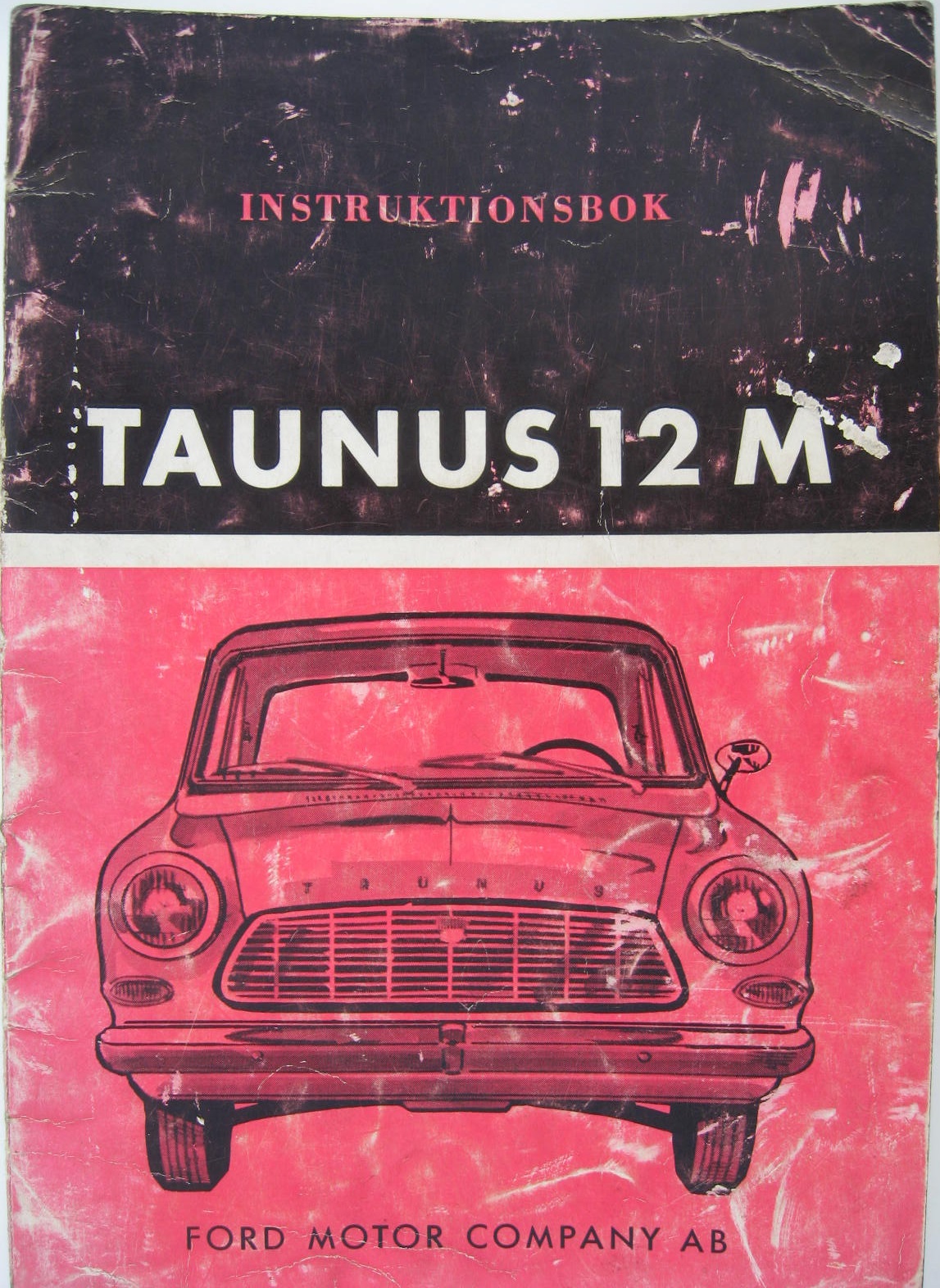 1963 Ford Taunus 12 M Instruktionsbok