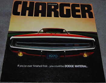1970 Dodge Charger Broschyr