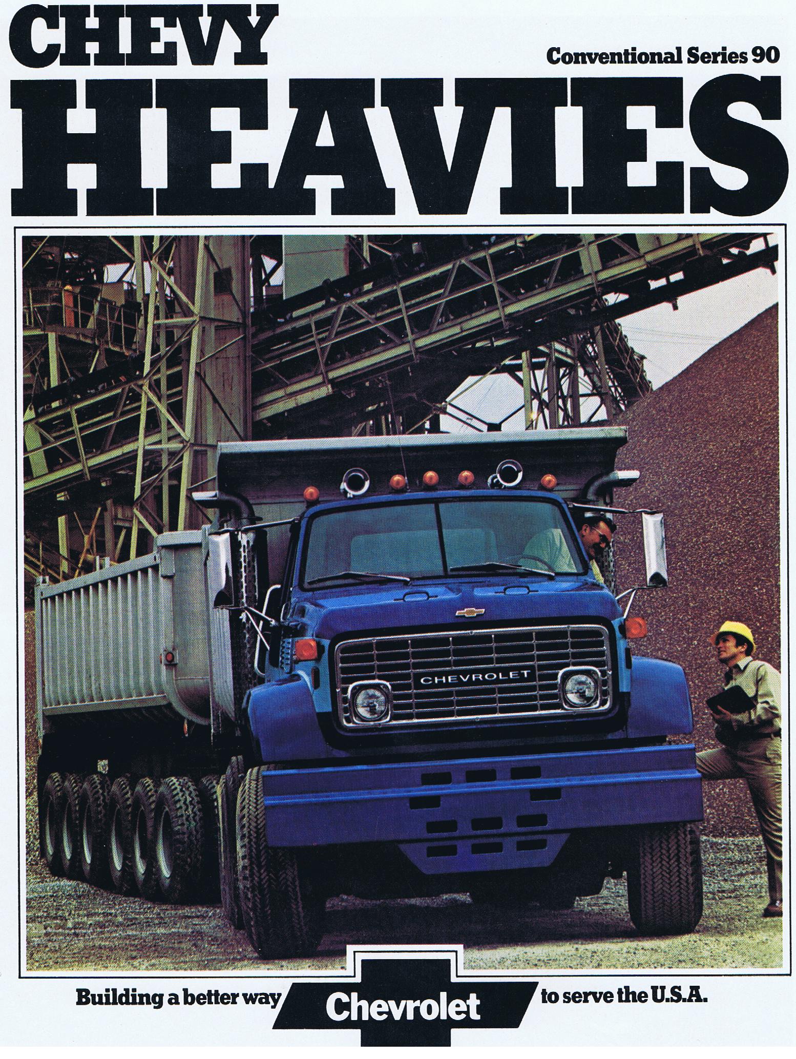1974 Chevrolet Heavies Broschyr Series 90