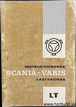 1964 Scania-Vabis LT Lastvagnar Instruktionsbok