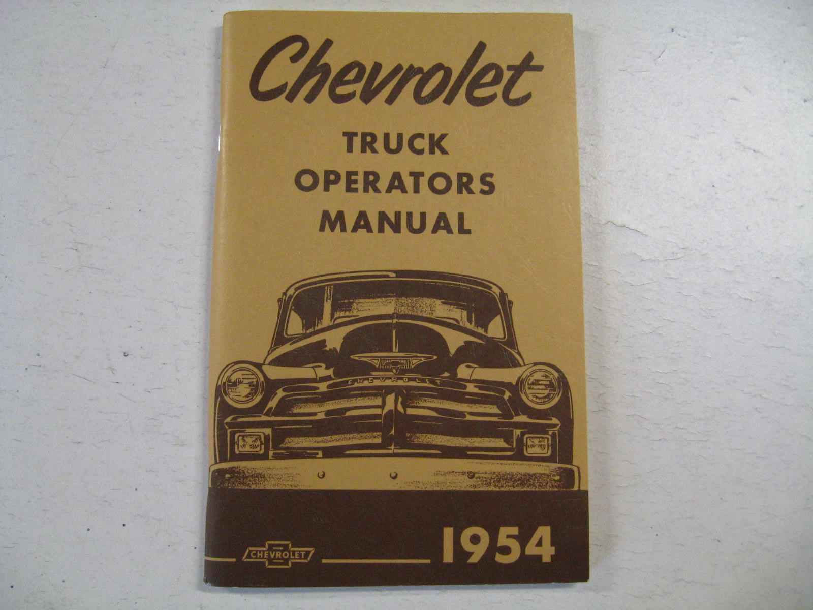 1954 Chevrolet Truck Operators Manual Nytryck