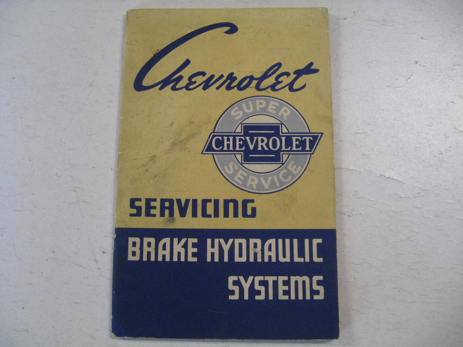 1954 Chevrolet Servicing Brake Hydraulik Systems