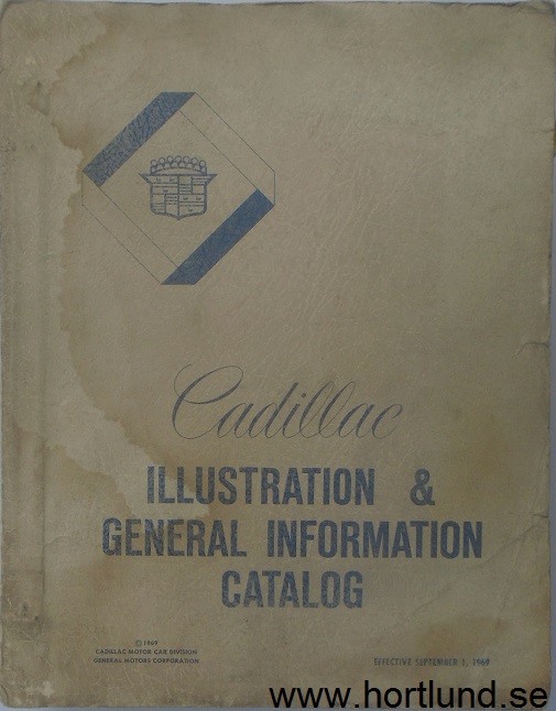 1960-1970 Cadillac Illustration & General Information Catalog
