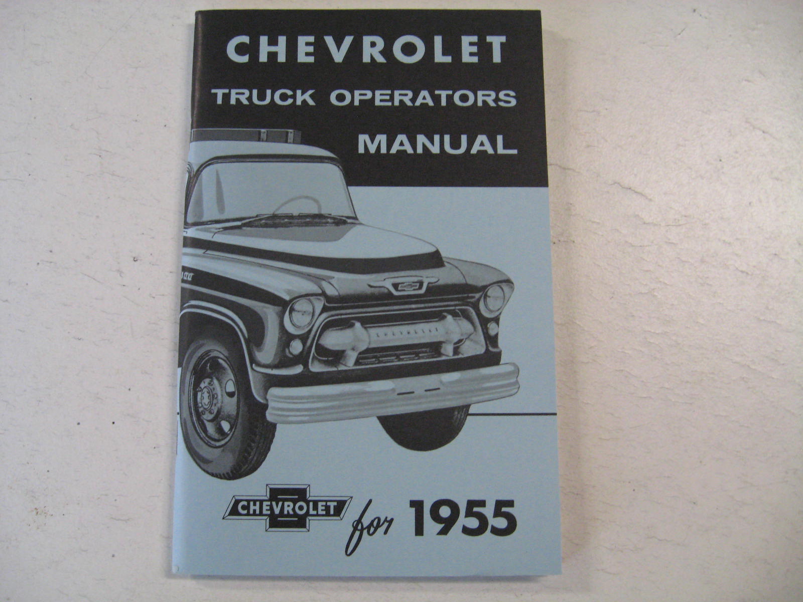 1955 Chevrolet Truck Operators Manual 2:nd Series Nytryck