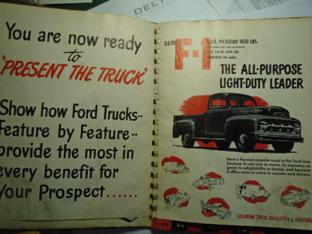 1952 Ford Truck Data bok alla modeller - 3