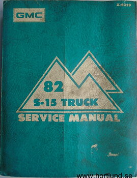 1982 GMC S-15 Light Trucks Service Manual