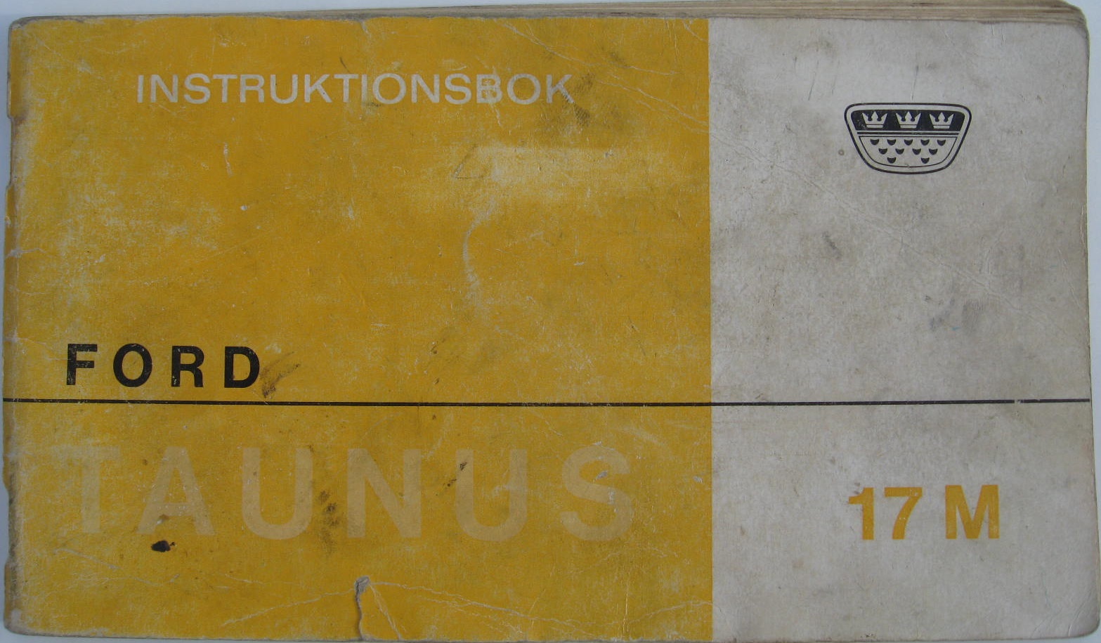 1965 Ford Taunus 17 M Instruktionsbok