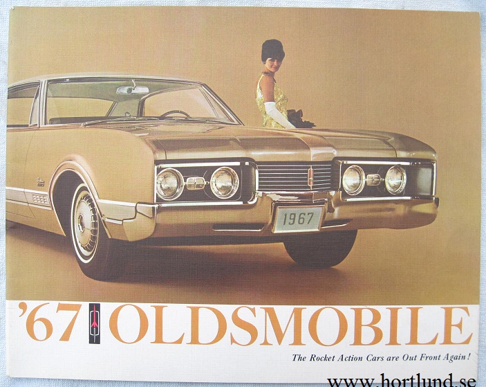 1967 Oldsmobile lyxbroschyr alla modeller