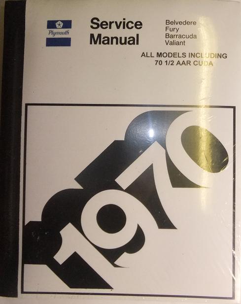 1970 Plymouth Service Manual