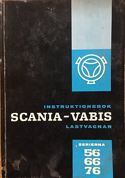 1966 Scania-Vabis  56, 66, 76 Lastvagnar Instruktionsbok