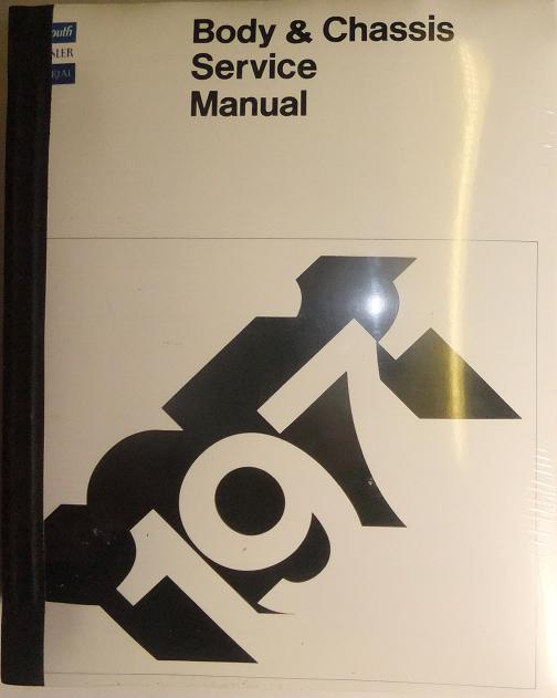 1971 Plymouth & Chrysler & Imperial Service Manual