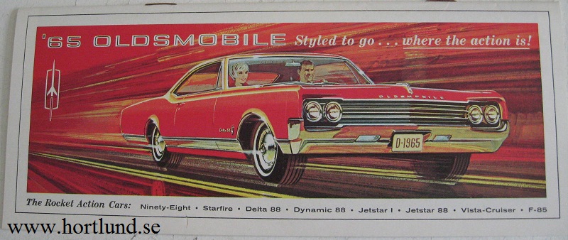 1965 Oldsmobile broschyr REV. 10-64