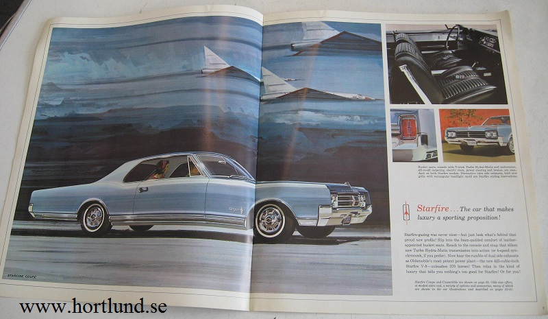 1965 Oldsmobile lyx broschyr - 2