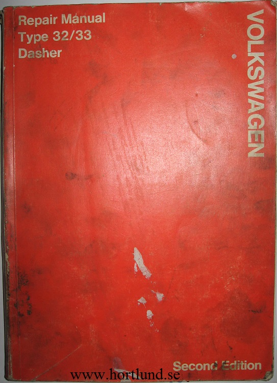 1974 - 1975 Volkswagen Passat Repair Manual