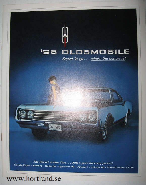 1965 Oldsmobile broschyr REV. 2-65
