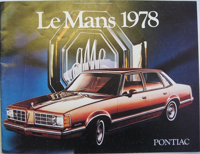1978 Pontiac Le Mans broschyr