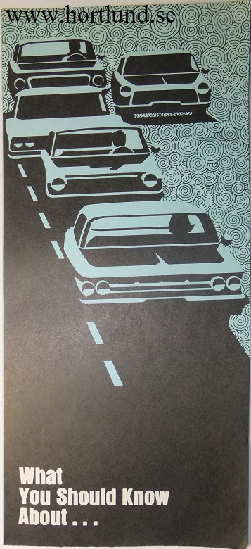 1968 GM Air Pollution Control Systems broschyr