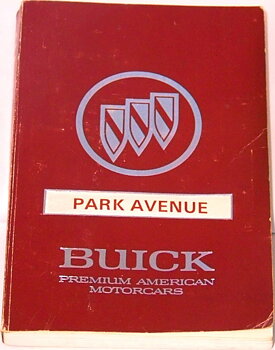 1991 Buick Park Avenue Owners Manual