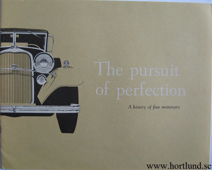 1959 Lincoln broschyr The Pursuit of...