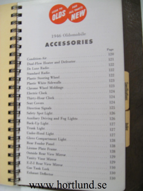 1946 Oldsmobile Sales Digest Data Book - 3